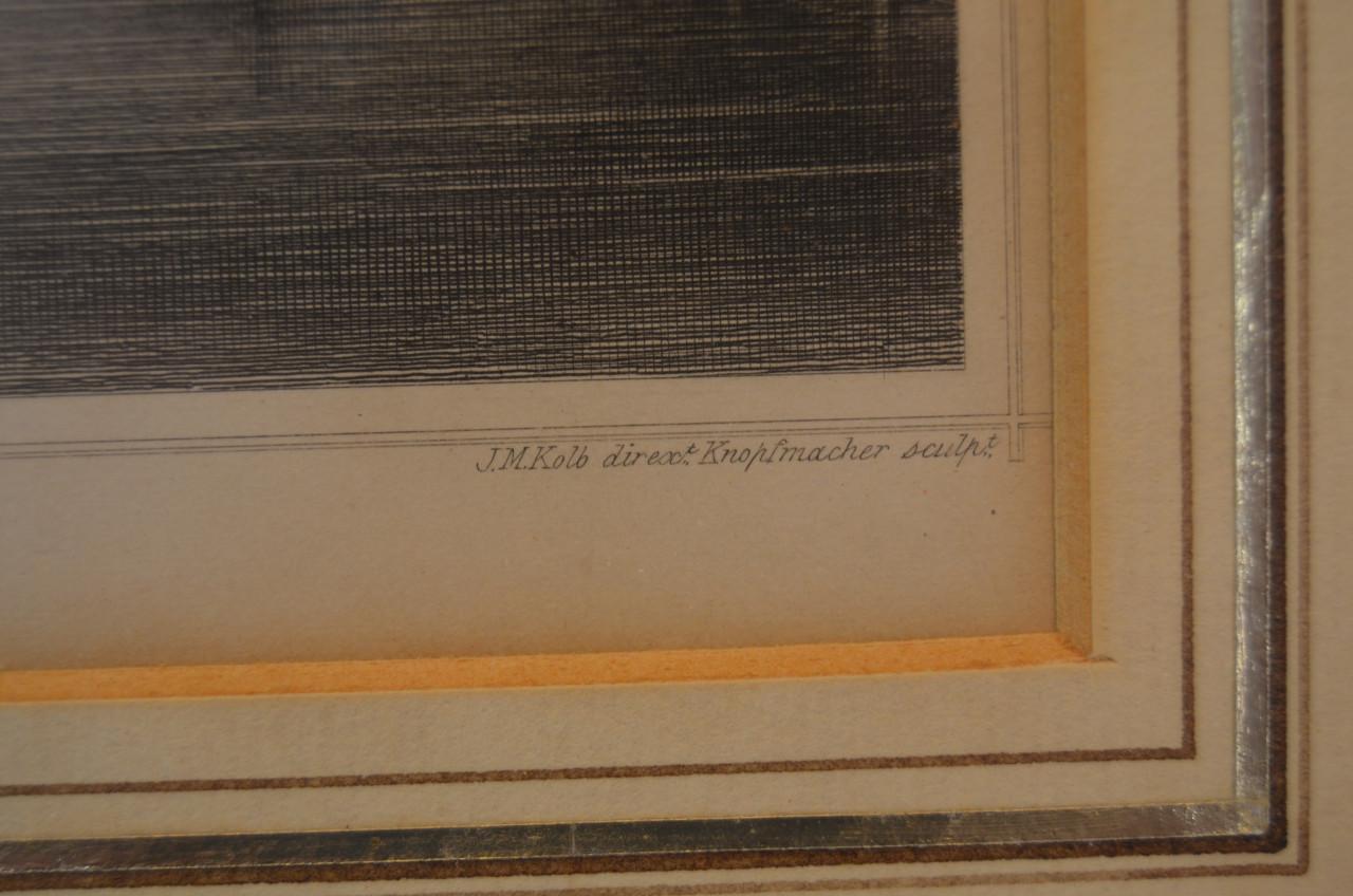 Gravure Haven van Zierikzee, Duits werk