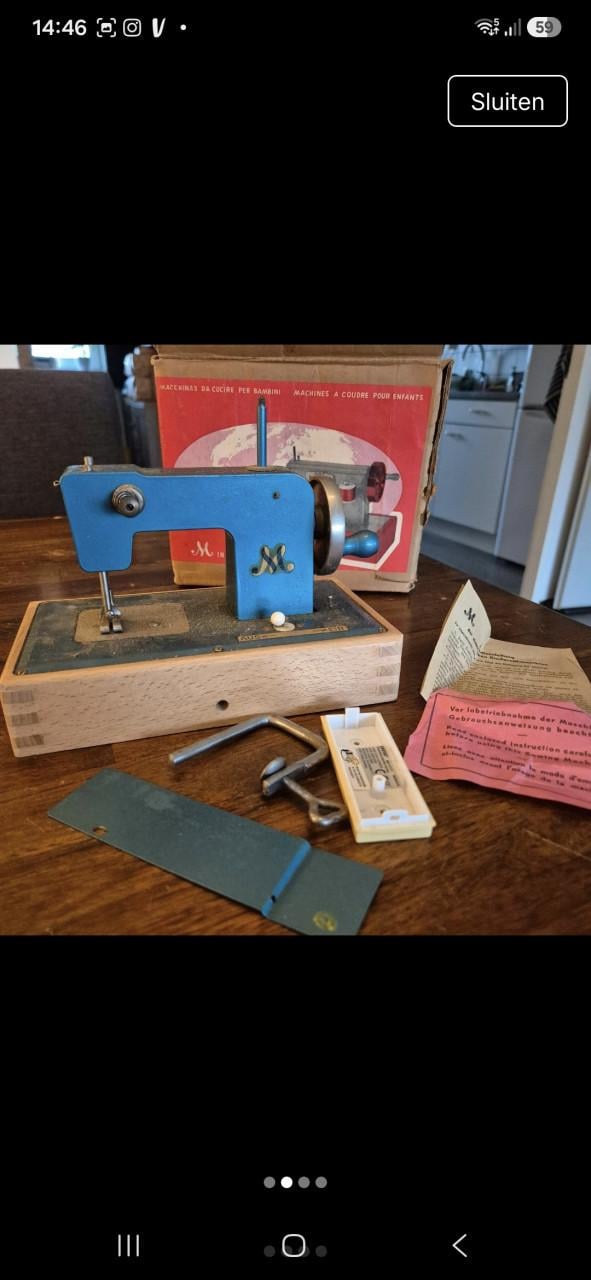 Vintage naaimachine