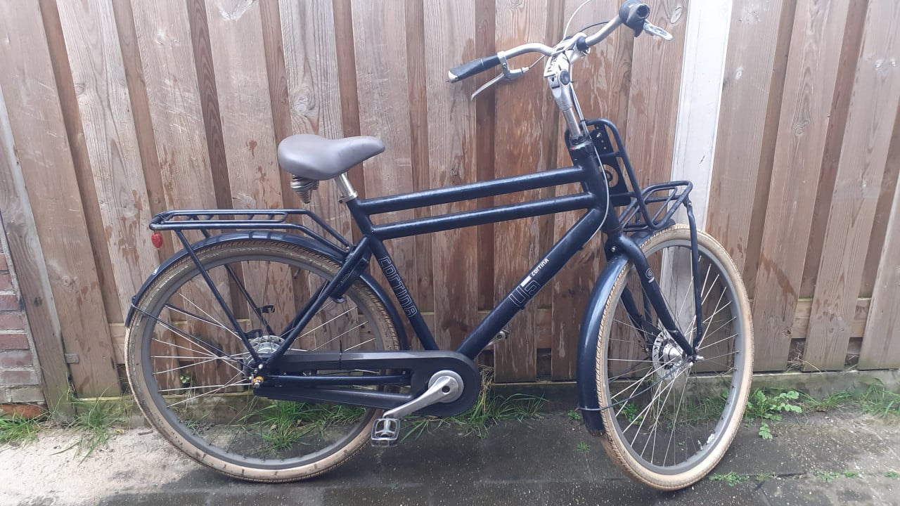 3 x Heren Transportfiets U5 CORTINA 8-versn. Antraciet