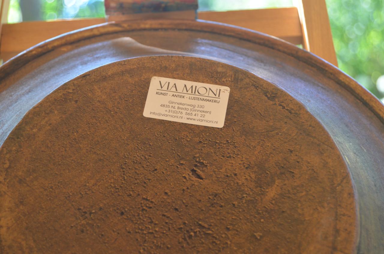 Grote 19e eeuwse schotel uit de Elzas