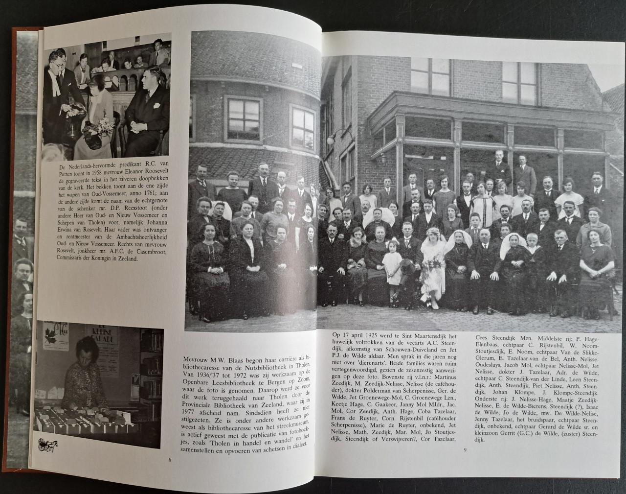 HET EILAND THOLEN van 1900 tot nu deel 2 - MA Geuze - 1995