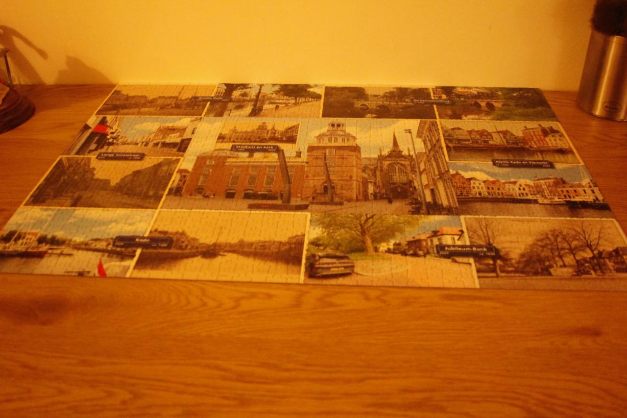 Puzzel van GOES...toen en nu..