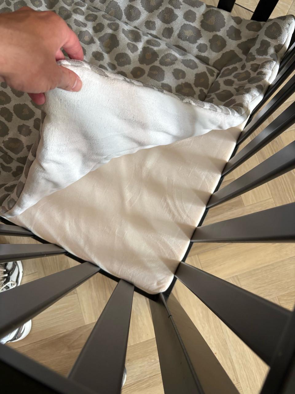 Baby Box hout zwart 100x80 inclusief matras en boxkleed