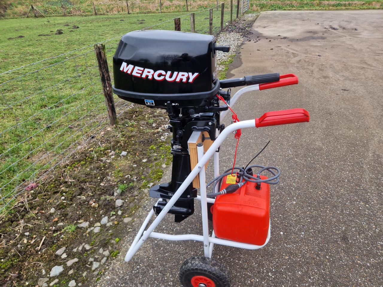 Mercury 5 pk 4-takt kortstaart bouwjaar 2010