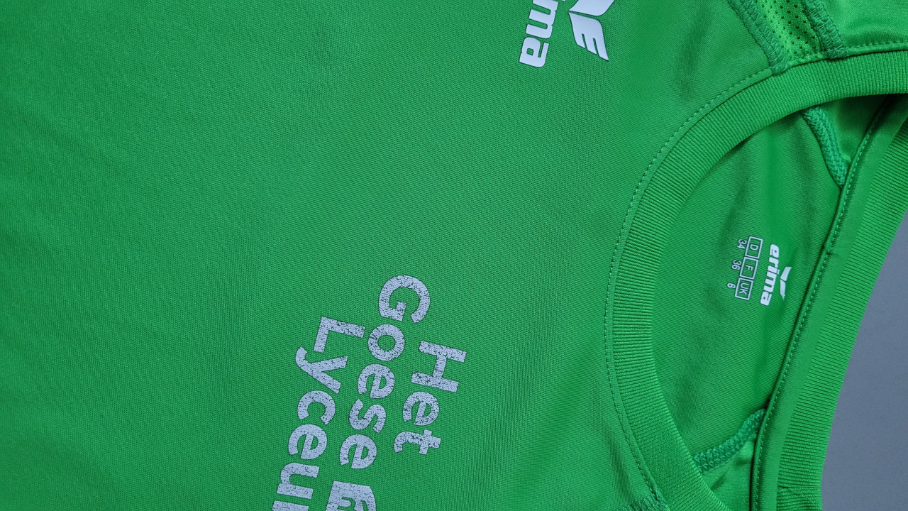 Gym shirt Pontes Bergweg groen maat 34