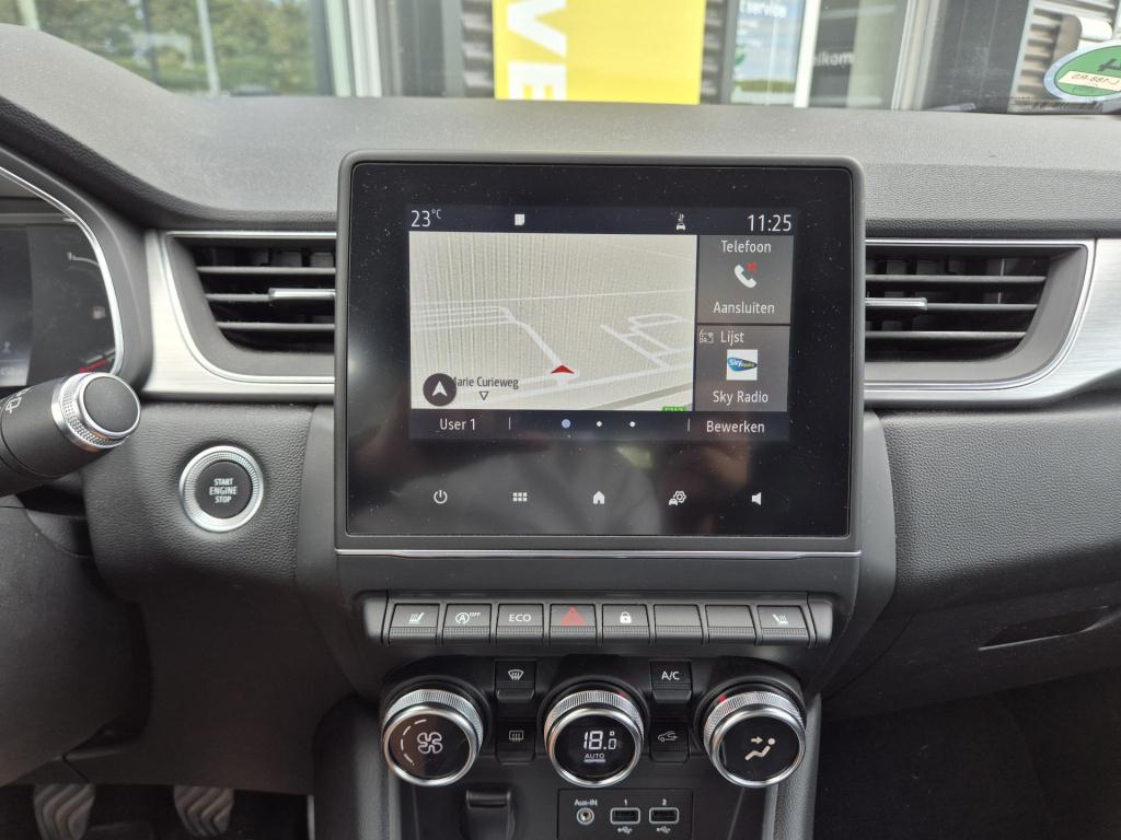 Renault Captur 1.3 tce 130 intens trekhaak, camera, stoel-, stuur- en voorr