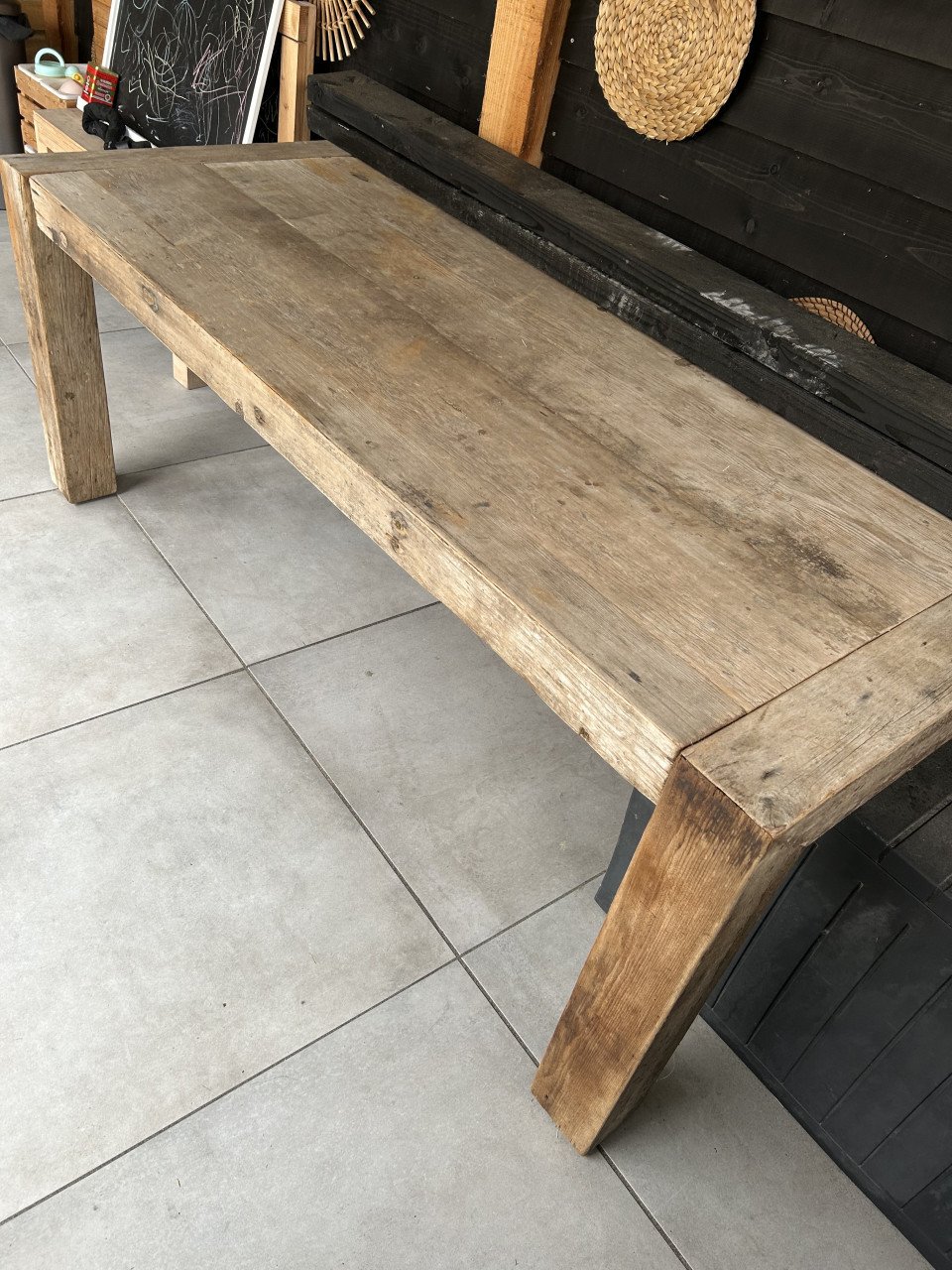 Teak houten tafel