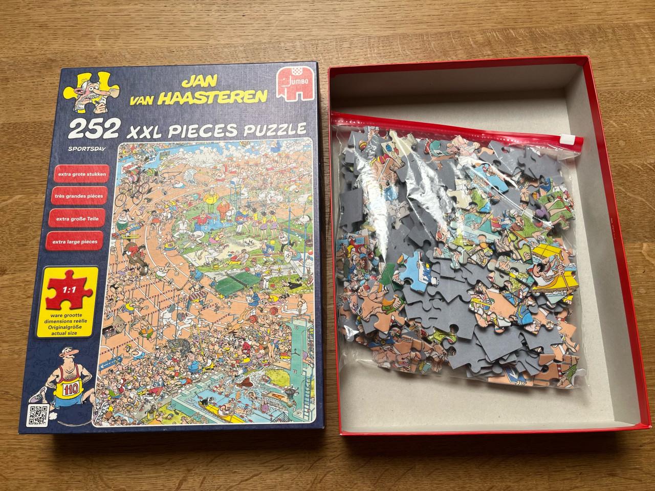 Puzzel 252 XXL stukjes jan van Haasteren