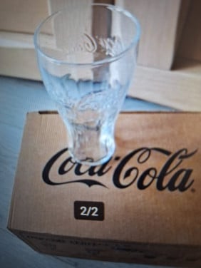 Coca cola glazen