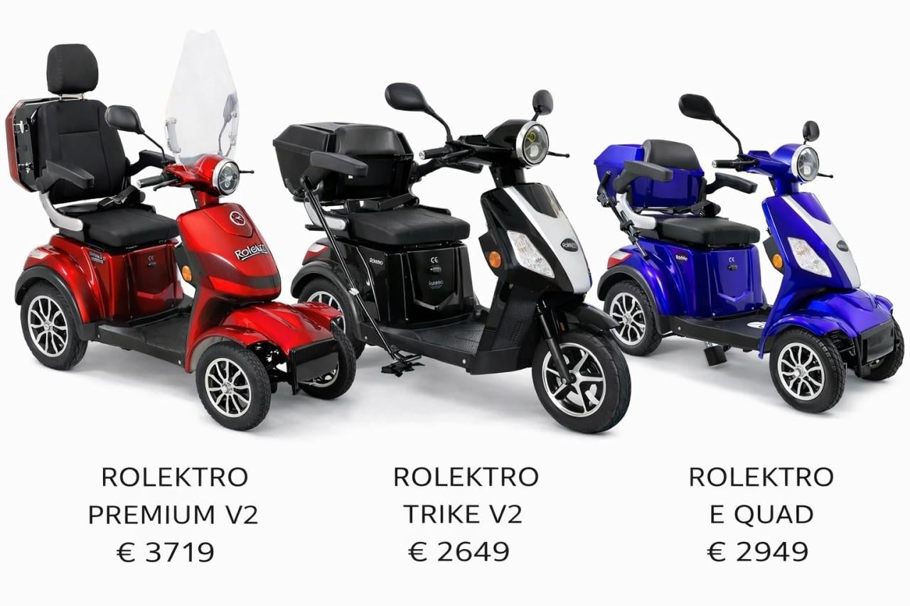 Vrij en comfortabel op pad? Ontdek de nieuwste Rolektro scootmobielen
