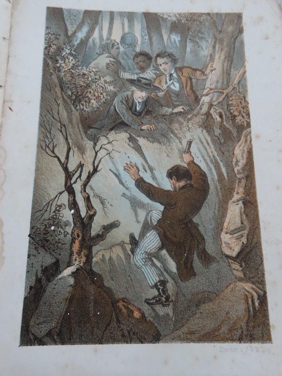 Oude steendruk platen