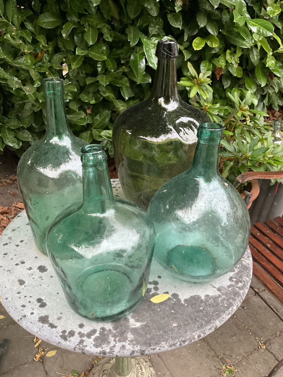 Brocante flessen