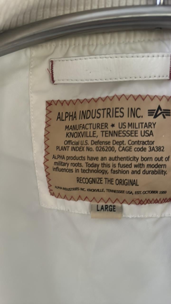 Alpha industries zomer jack maat L