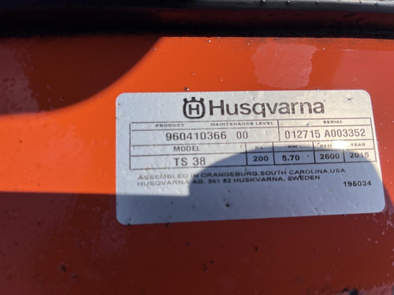 Husqvarna zitmaaier