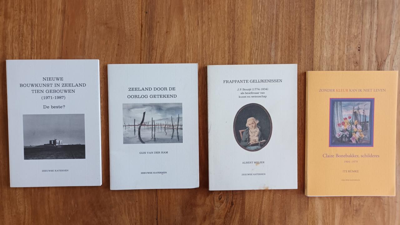 4 stuks Zeeuwse Katernen, nummers 2; 5; 8 en 16