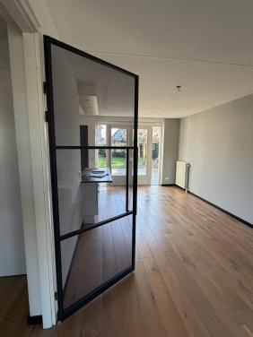 Glazendeur zwart 231.5 x 93
