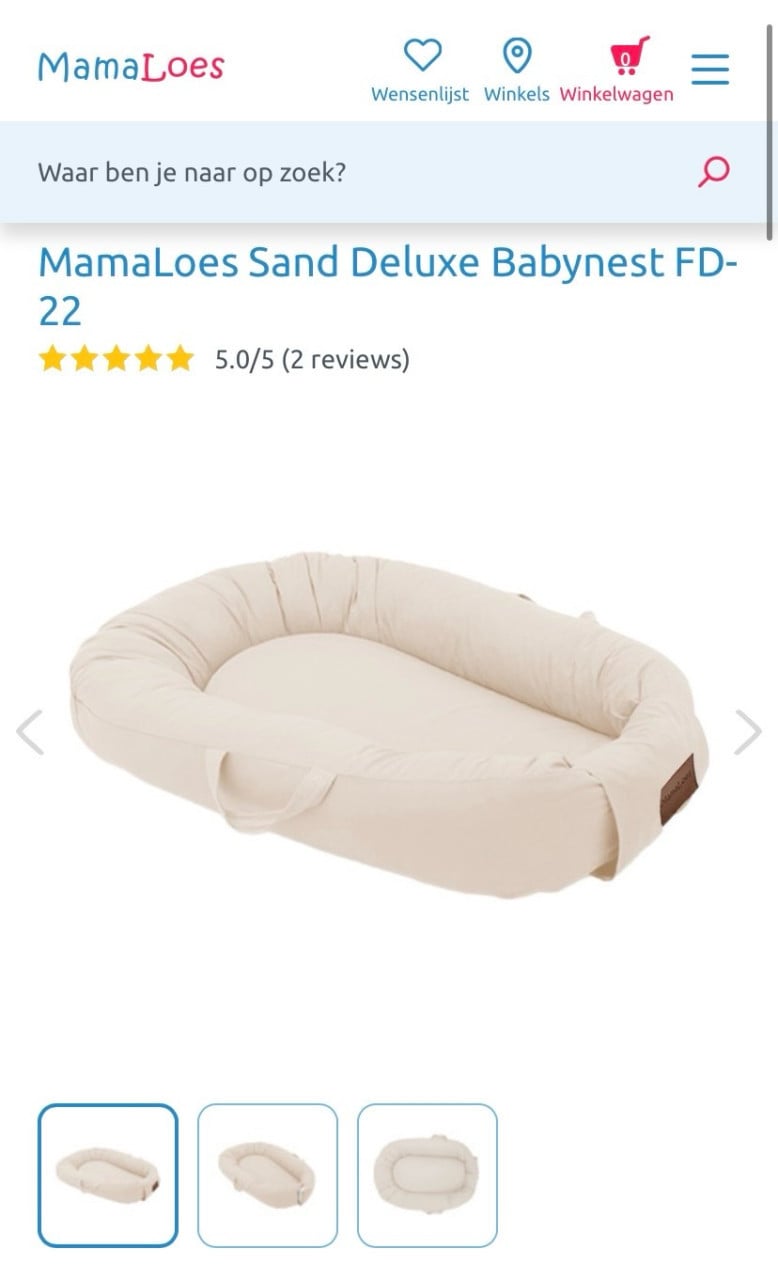 Babynest NIEUW