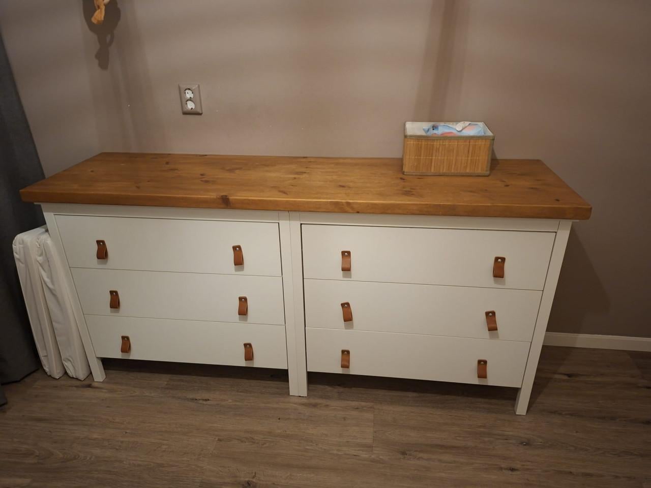 Commode en wandplank