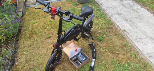 DYU D3F  elektrische vouwfiets