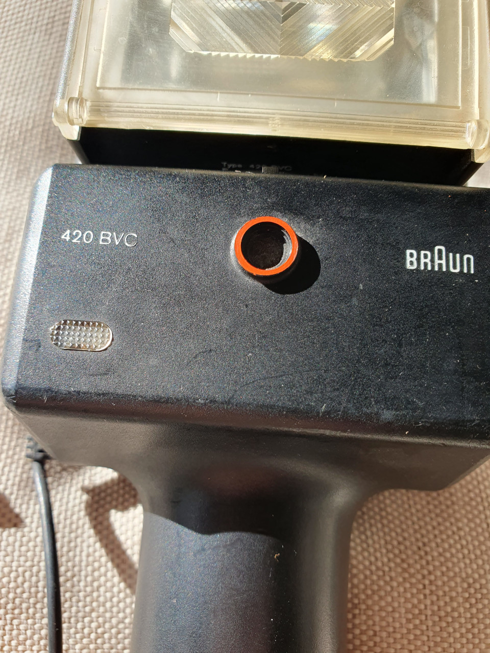 High Class vintage Camera Flitser/ Flash Braun 420 BVC...