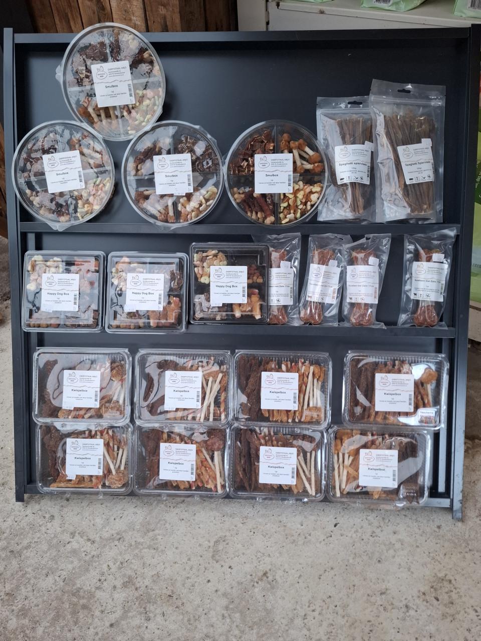 Allerlei nieuwe hondensnacks