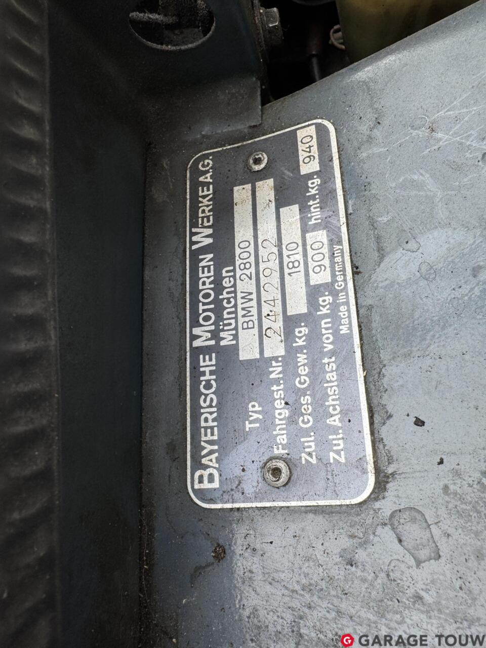 BMW Onbekend 2.5 / 2.8 / 3.0 2800