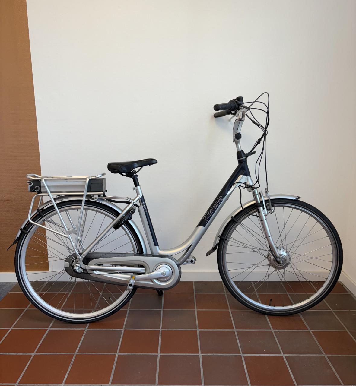 Dames elektrische fiets cross ecocity.
