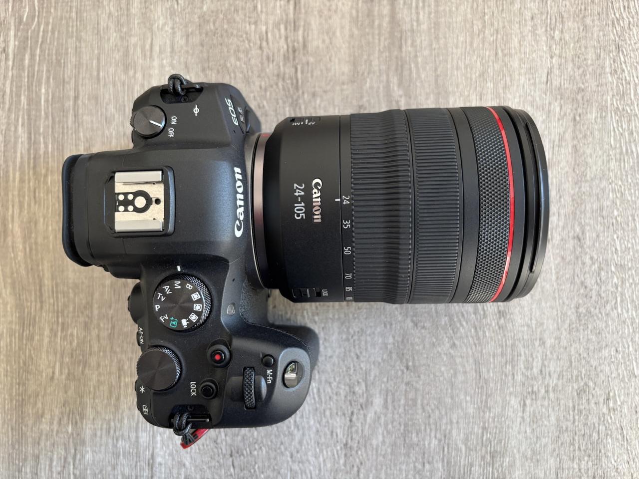 Canon R6 met RF 24-105mm F4 — absolute nieuwstaat