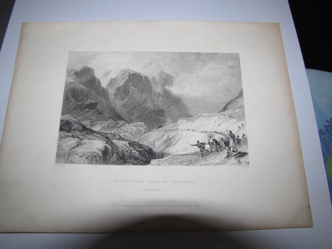 Diverse gravures van Scotland.