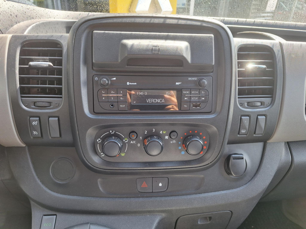 Renault Trafic 1.6 dci t29 l2h1 comfort 3-zits, airco, cruise control, blue
