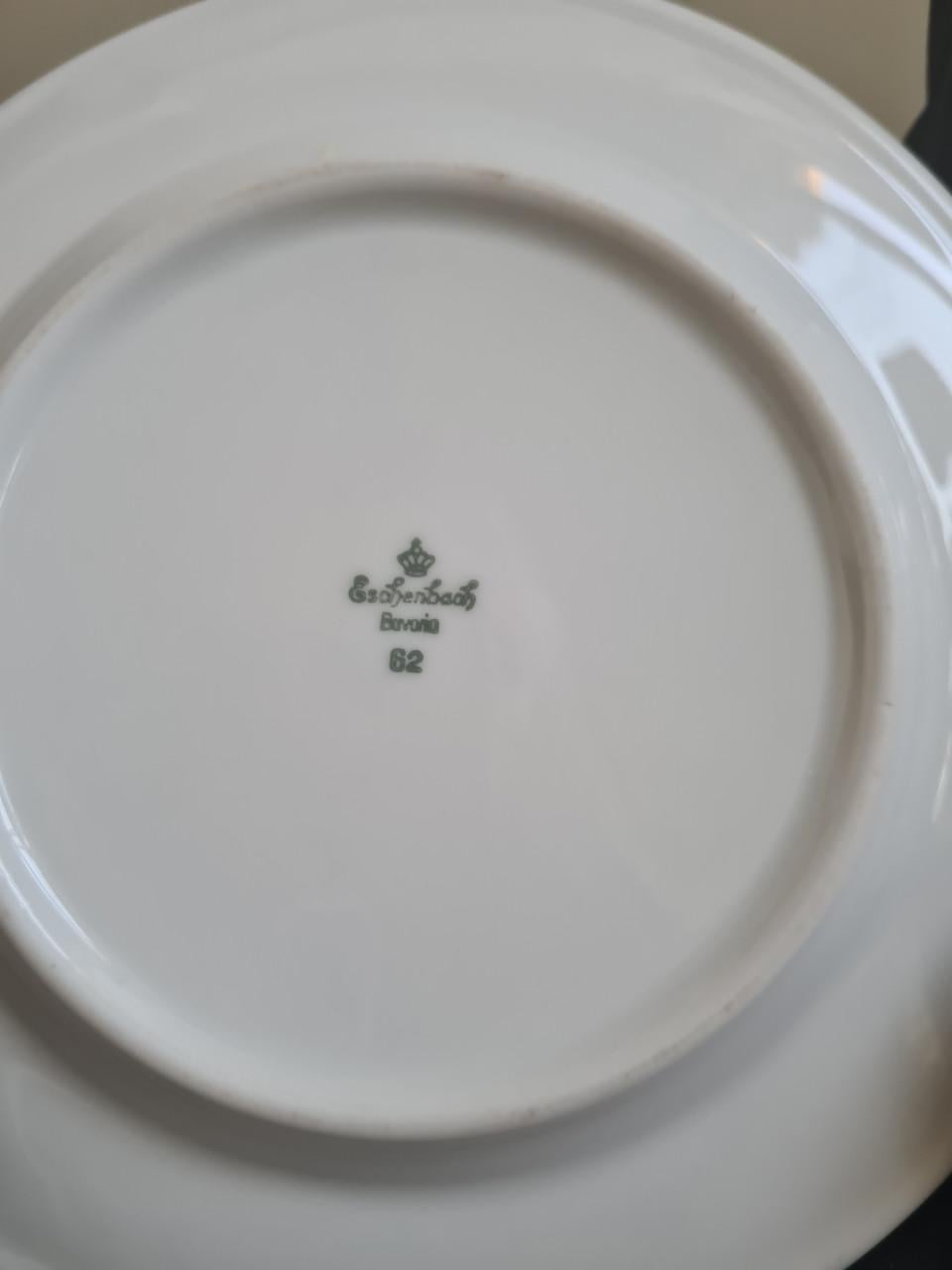 Set van twee vintage soepkommen Porselein jaren 70