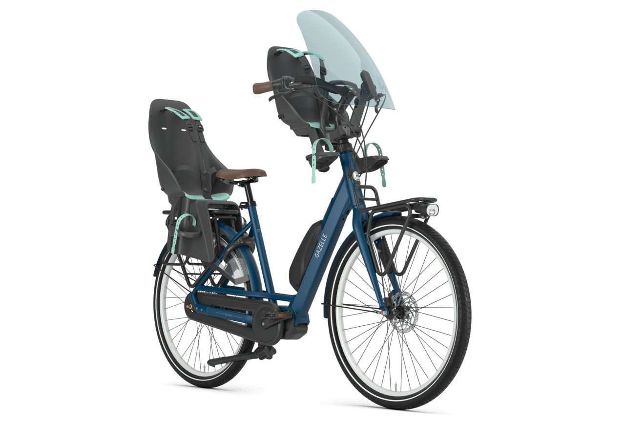 Gazelle Bloom C7 shimano middenmotor,de ideale elektrischemoederfiets!