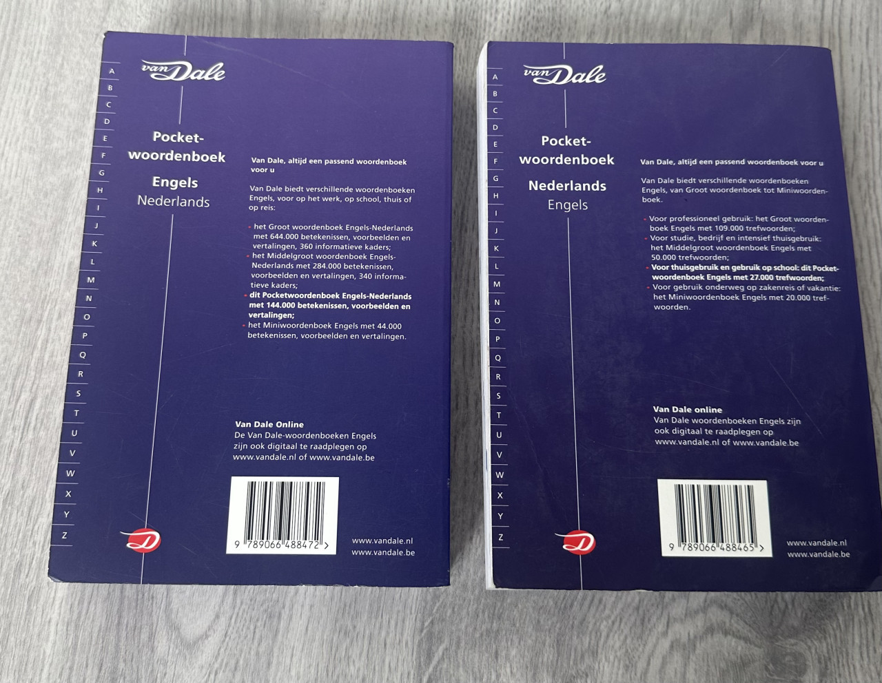 Engelse pocket-woordenboeken
