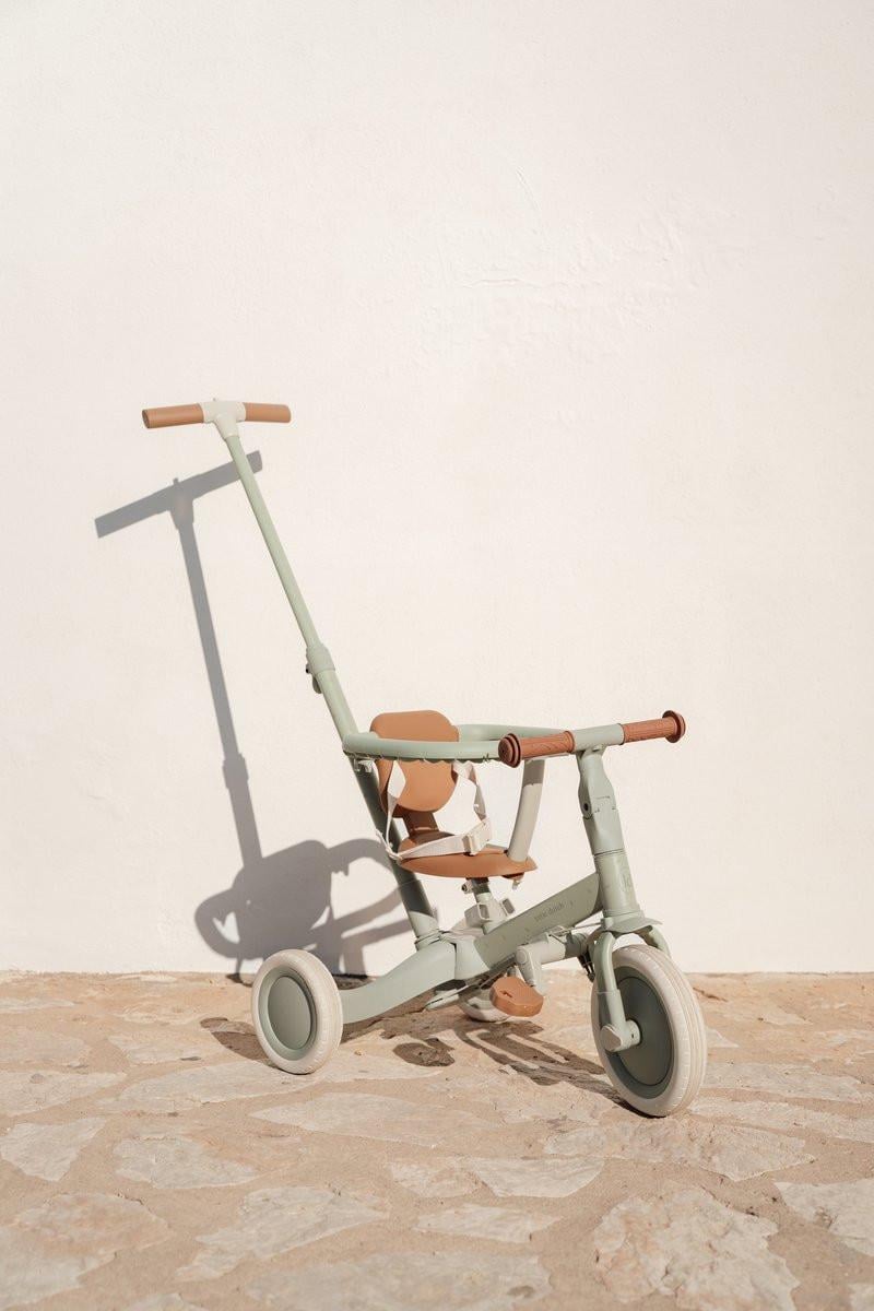 Little Dutch 3 in 1 driewieler groen