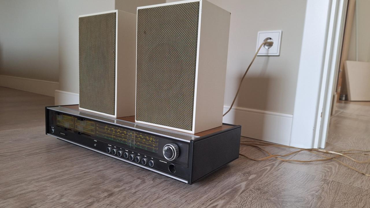 Erres SX 6741 Tuner + Versterker + Liesenkötter LTB 12