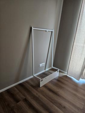 IKEA Nordli aanbouw kledingroede 80x115 cm