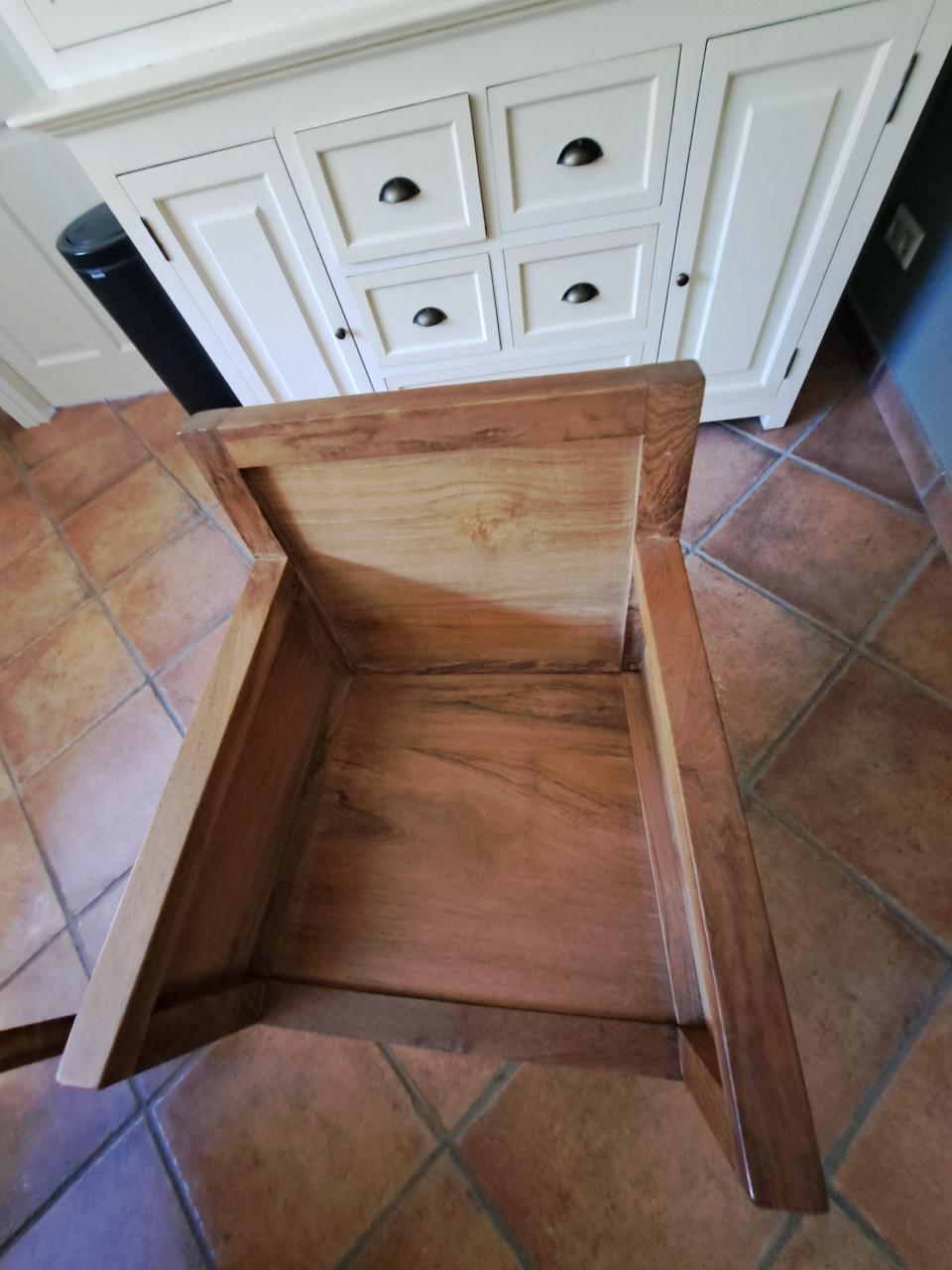 Teakhouten stoelen 4 stuks