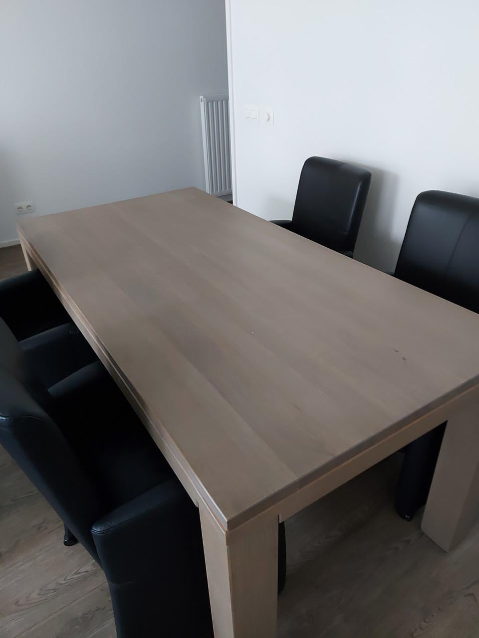 Eettafel/ salontafel/hoektafel
