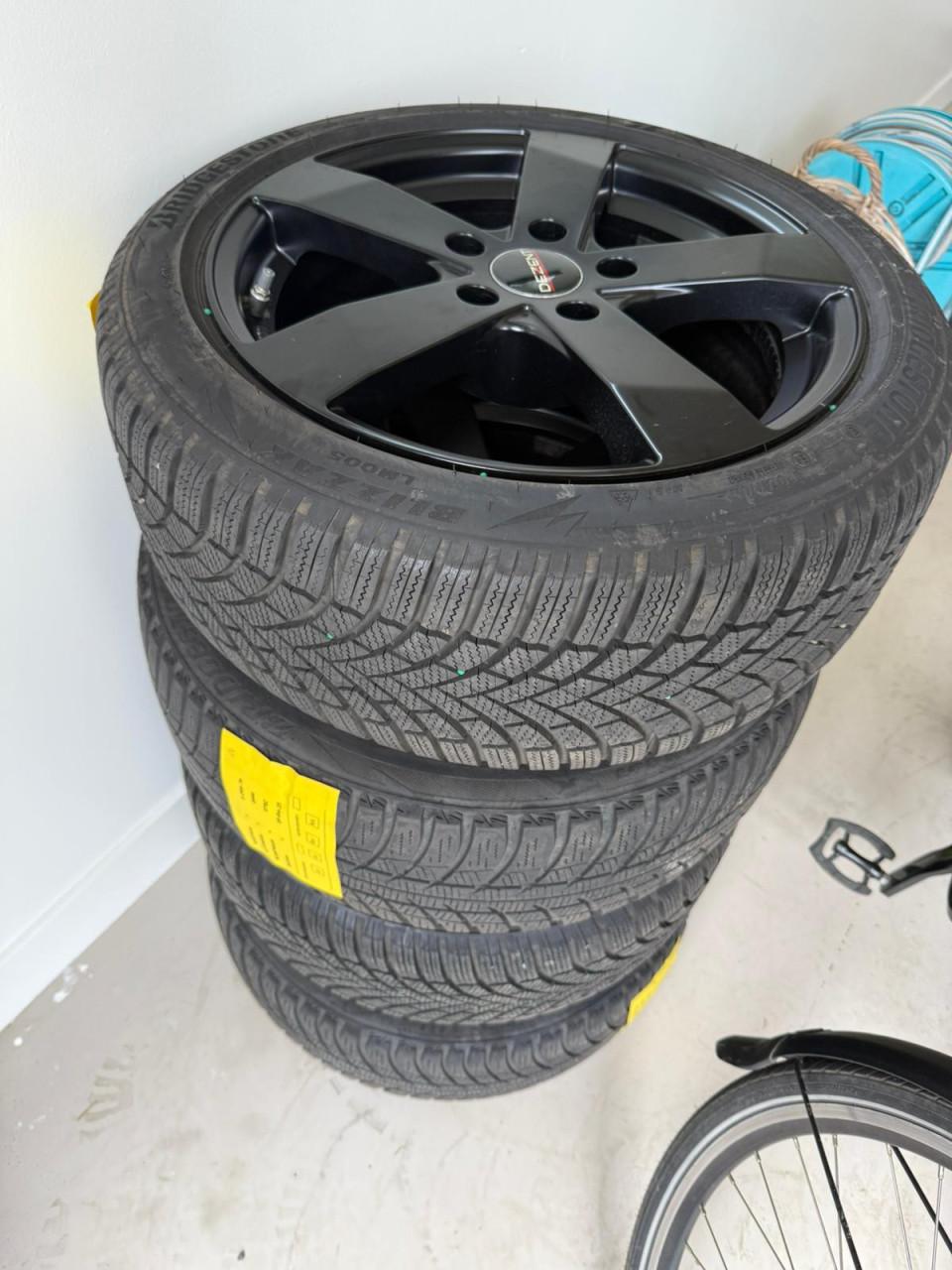 Winterbanden met velg