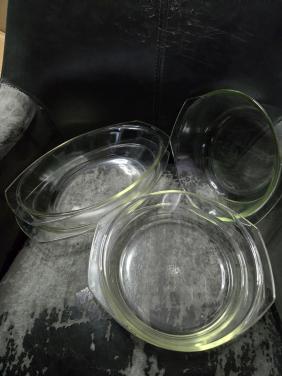 Set van 3 Simax ovenschalen