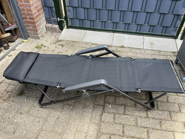 2 Relaxstoelen opvouwbaar ombouw tot ligbed NIEUW