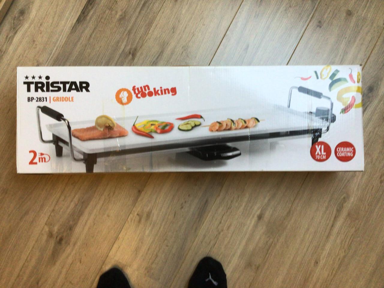 Grillplaat 70x23cm.