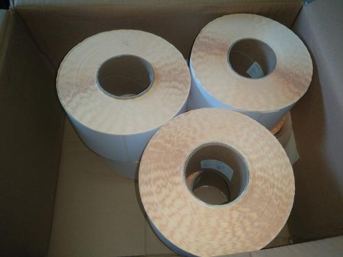 Etiketten 100 x 160 mm  op rol