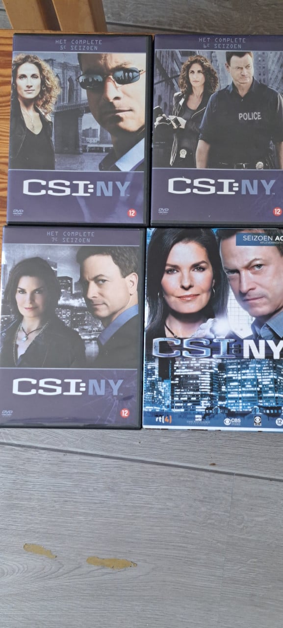 CSI NY DVD serie seizoen 1 t/m 9