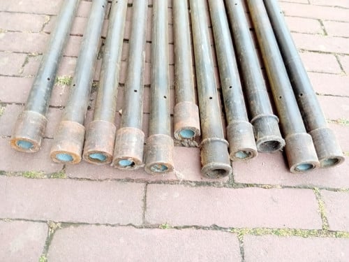 Stalen dikwandige pijp 39 st 28x1500