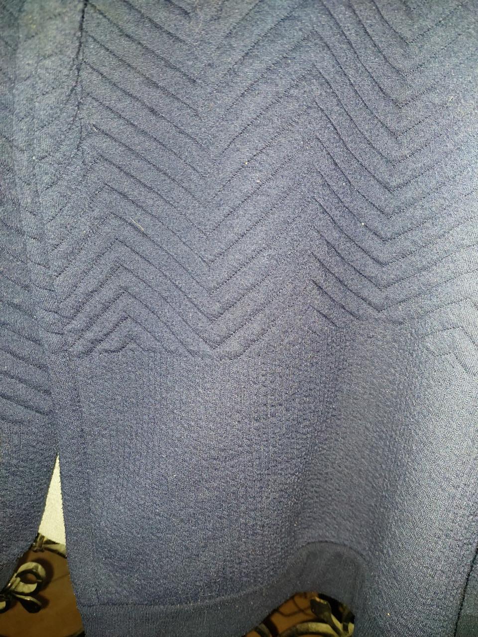 2 Smog herensweaters mt small grijs & marineblauw