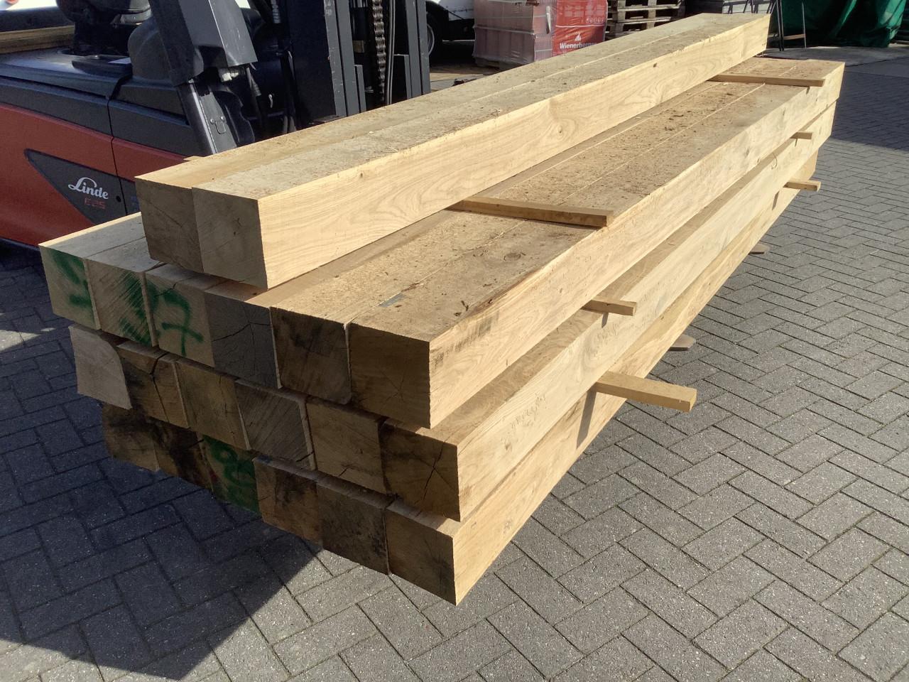Nieuwe Eiken balken 15x15x300cm