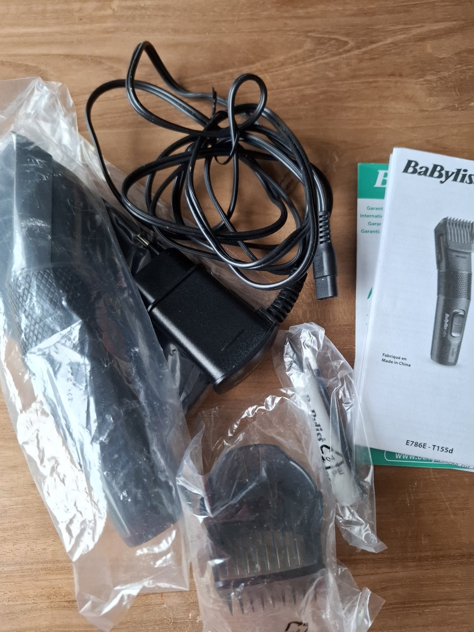 Babybliss tondeuze E786E nieuw in doos