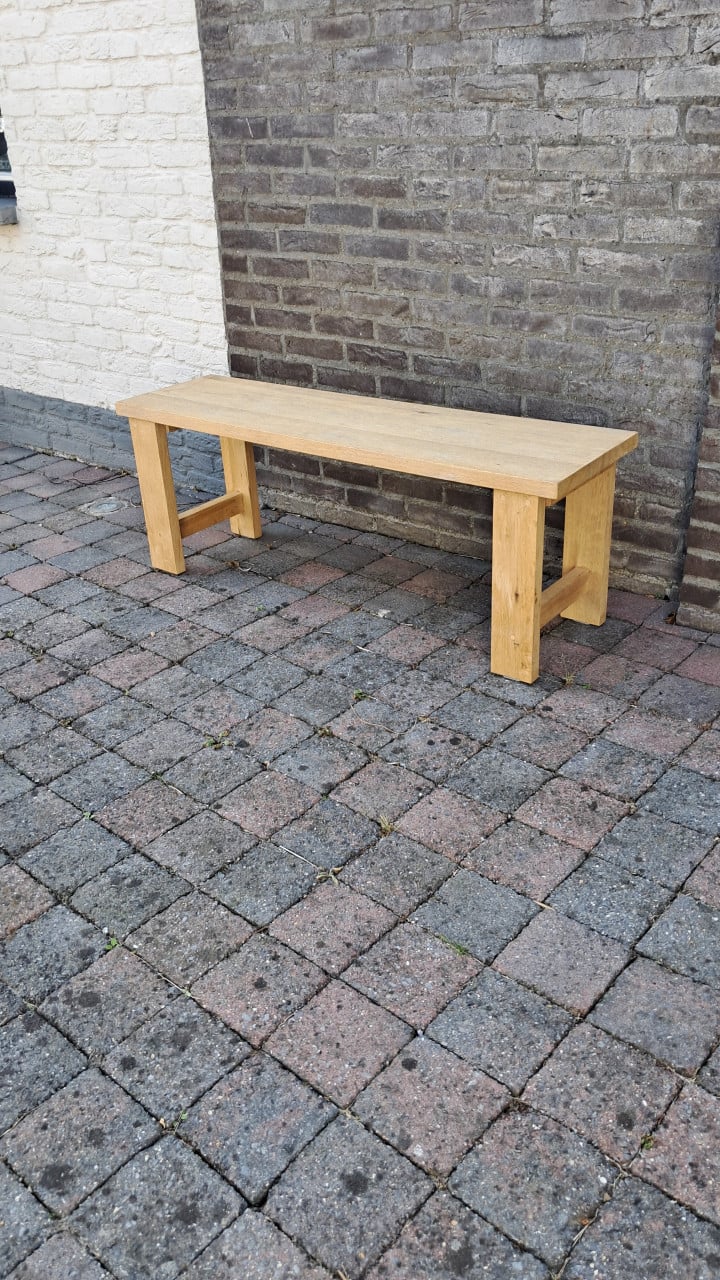 Eikenhouten Bankje
