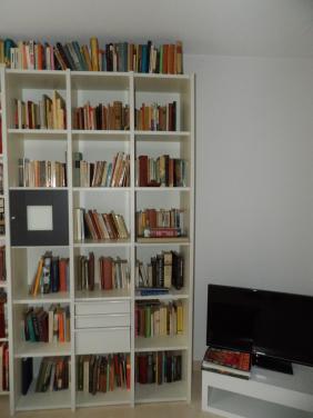 Interlubke boekenkast met kluisje en lades